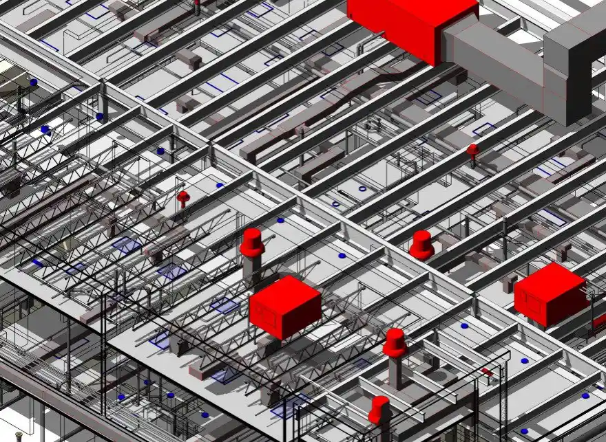 
										3D BIM Services for an Education Building