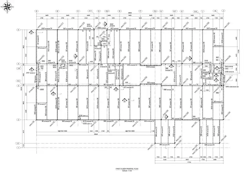 
										Structural Shop Drawings with the help of AutoCAD Detailing software