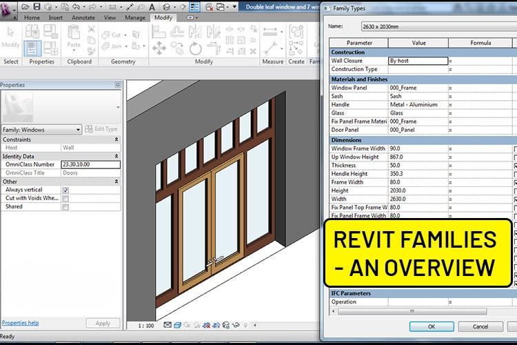 
										Revit Families – An overview