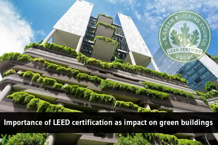 
										Importance of LEED certification as an impact on green buildings